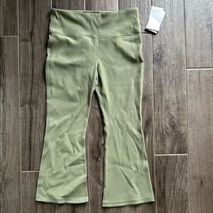 Athleta XL Elation Rib Crop Flare NWT